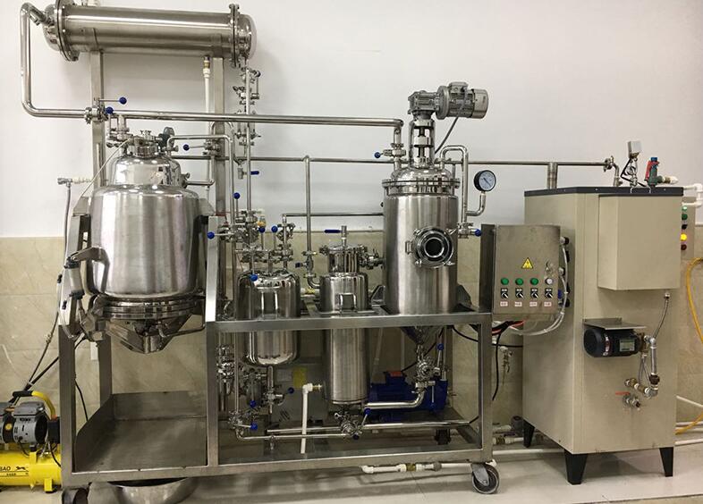 紫锥菊酒精提取设备 挥发油蒸馏萃取生产线设备